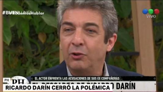 El descargo de Ricardo Darín tras las acusaciones de Valeria Bertuccelli