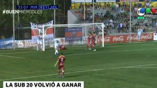 La Sub 20 venció a Murcia y lidera su grupo