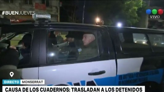 Cuadernos de la corrupción: trasladan a los detenidos a Comodoro Py