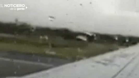 Video: la caída del avión, desde adentro
