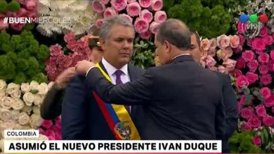 Asumió Iván Duque como presidente de Colombia