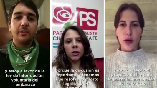 "Senadores, escúchennos por favor": el reclamo de las juventudes políticas por el aborto legal