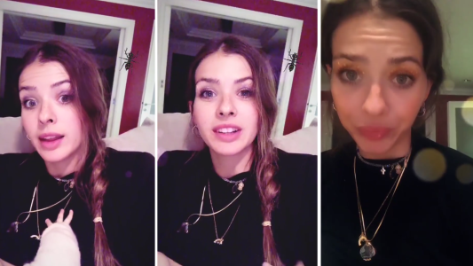 El blooper de la China Suárez: "¿Adivinen quién se comió un paquete de galletitas lleno de hormigas?"