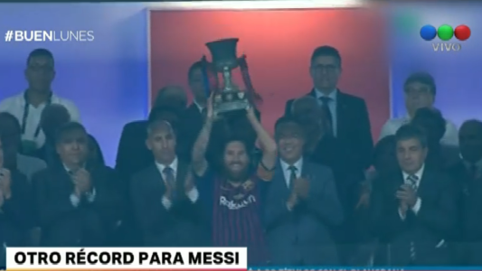 Otro récord para Lionel Messi