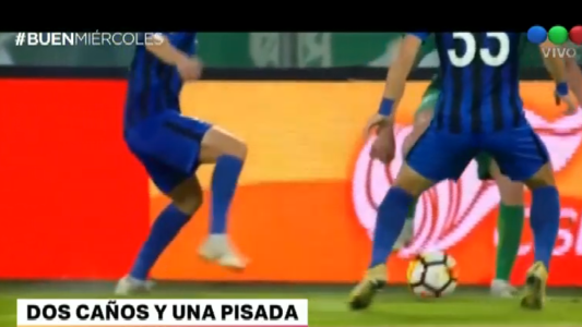 Una jugada para volver a mirar: dos caños y una pisada