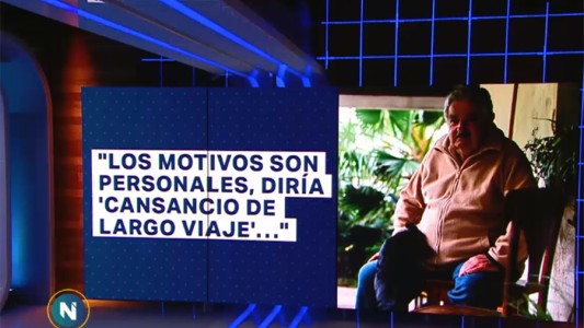 Mujica renunció a su banca en el Senado para descansar tras su "largo viaje"