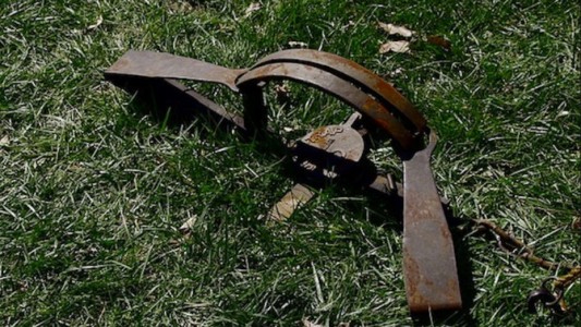 Sobrevive dos semanas en el bosque atascado en una trampa para jabalíes