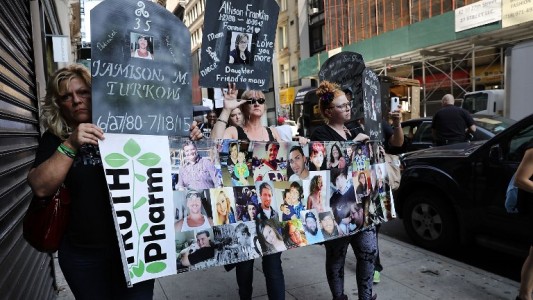 Récord de muertes por sobredosis de drogas en Estados Unidos