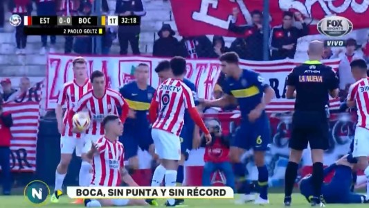 Boca perdió con Estudiantes y dejó la punta tras 46 fechas