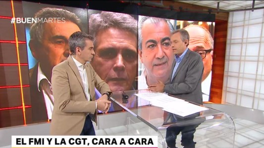 El FMI y la CGT, cara a cara