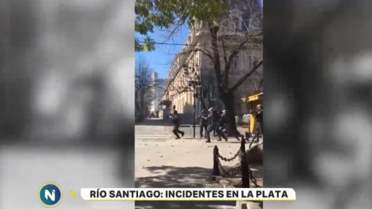 La Plata: incidentes entre la policía y trabajadores de Astilleros Río Santiago