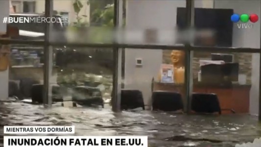 Recuperan el cuerpo de un hombre arrastrado por la inundación en Estados Unidos
