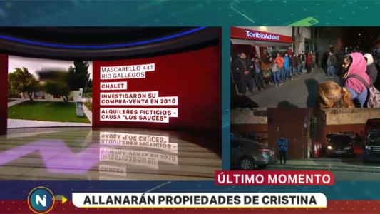 Las tres casas de Cristina que serán allanadas por la Justicia