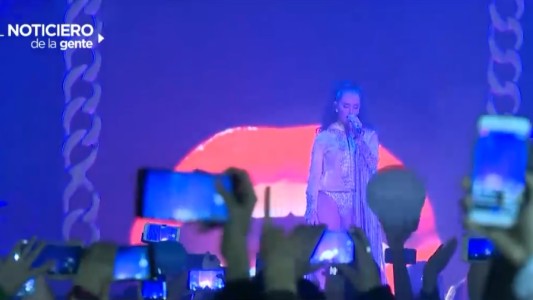 Lali brilló en el Luna Park