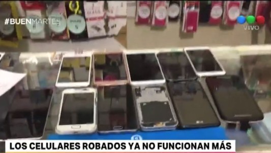Los celulares robados ya no funcionan más