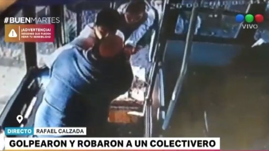 Golpearon y robaron a un colectivero