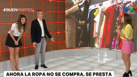 Ahora la ropa no se compra, se presta
