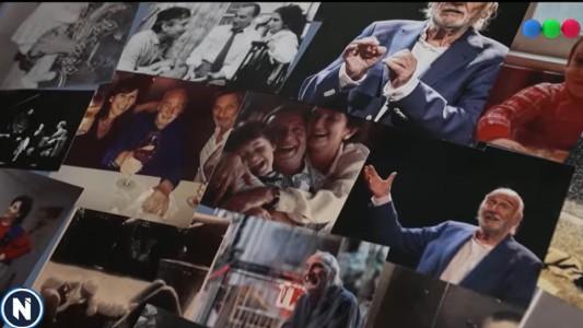 Héctor Alterio en Telefe Noticias: "Las despedidas son cortas y las ausencias largas"