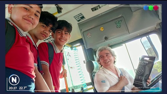 El colectivero que se convirtió en un amigo incondicional