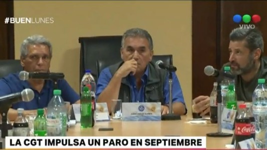 La CGT impulsa un paro en septiembre