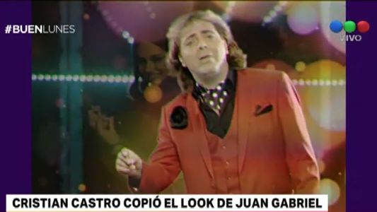 Homenaje de Cristian Castro a Juan Gabriel