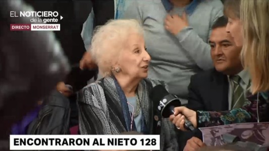 Abuelas de Plaza de Mayo: restitución del nieto número 128