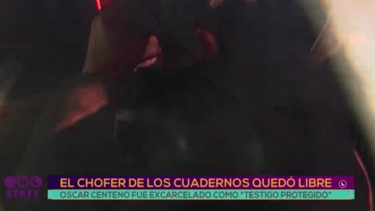 Los cuadernos de la corrupción: el chofer Centeno quedó en libertad