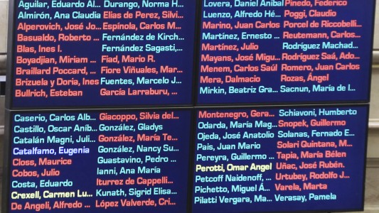 Cómo votó cada senador el proyecto de legalización del aborto