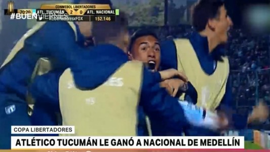 Copa Libertadores: Atlético Tucumán se hizo fuerte de local y sorprendió a Altético Nacional