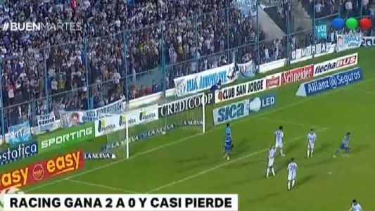 Racing se durmió y Atlético Tucumán se lo empató