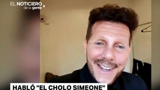 "Muy pronto agarro la selección argentina": habló "El Cholo Simeone":