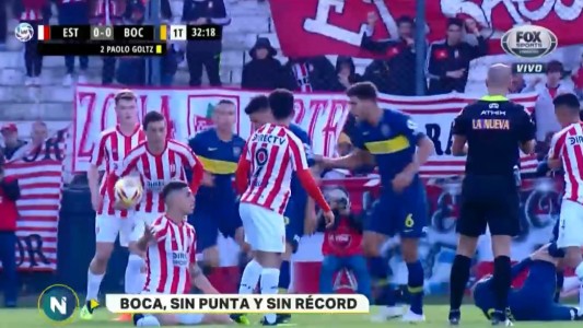 Boca perdió con Estudiantes y dejó la punta tras 46 fechas