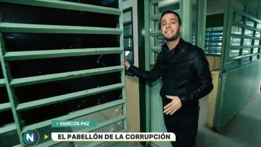 Así es el pabellón de la corrupción por dentro