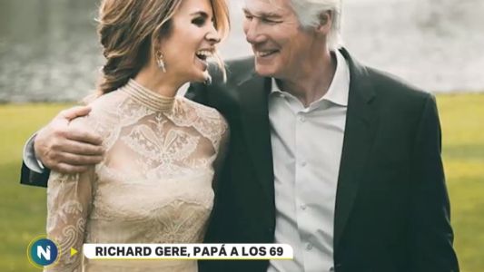 Richard Gere será papá a los 69 años