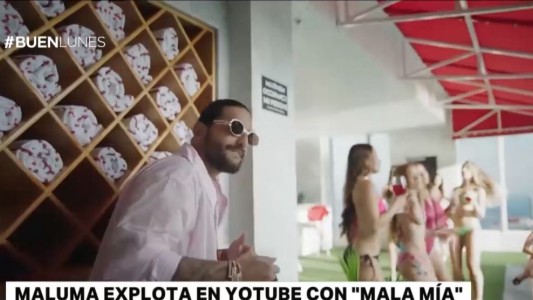 "Mala mía", el nuevo video de Maluma