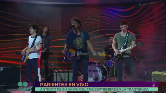 Parientes en vivo en el Estudio MTV