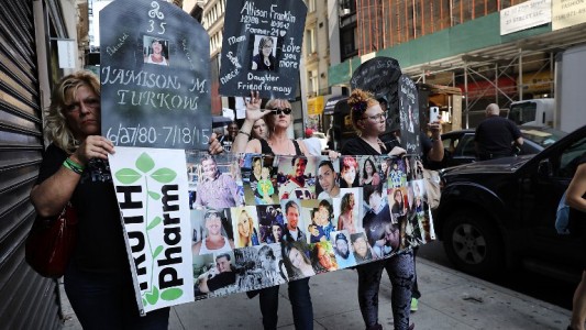 Récord de muertes por sobredosis de drogas en Estados Unidos