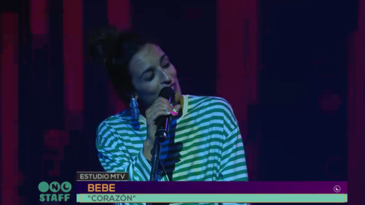 Bebe en vivo en el Estudio MTV