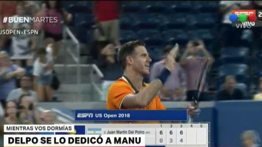 Del Potro superó a Donald Young