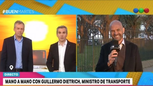 Dietrich: "La causa de los cuadernos no afectará las obras"