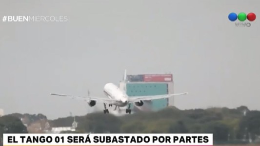 Subastarán por partes el Tango 01