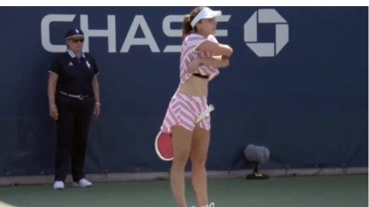 Críticas por sexismo en el US Open tras la sanción a una tenista