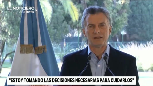 Macri: "Acordamos con el FMI que adelante los fondos necesarios"