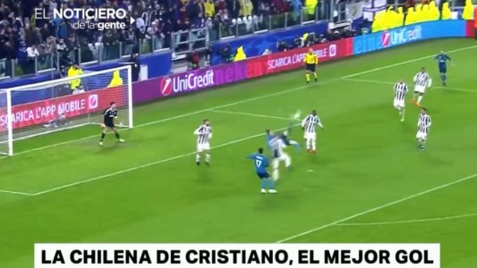 Una joya de Ronaldo, el mejor gol del año