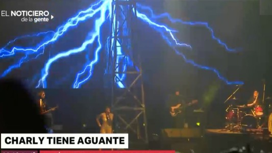 Un show potente de Charly en el Gran Rex
