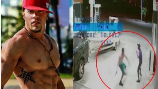 Video estremecedor: un modelo fitness mató con un bate de béisbol a un indigente que le pidió dinero