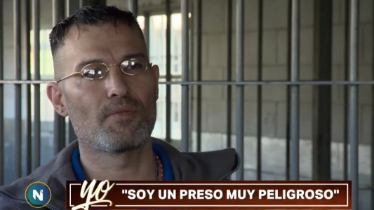 "Yo soy un preso muy peligroso"