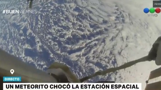 Un meteorito causó una fuga de oxígeno en la Estación Espacial Internacional