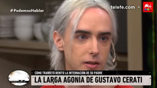 Benito sobre la muerte de Gustavo Cerati: “Fueron cuatro o cinco años de no crecer”