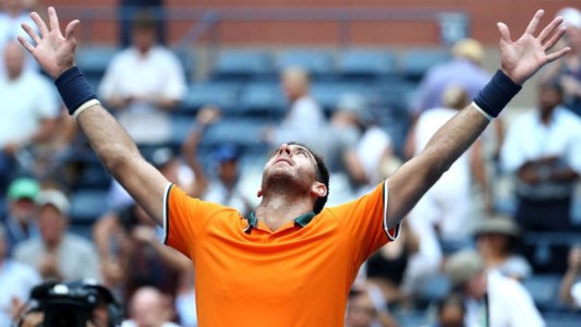 Del Potro venció a Isner y está en semis del US Open